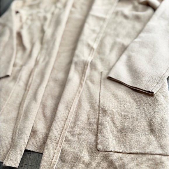 J. Crew Cream Cardigan Sweater Cozy Wool Blend - Picture 4 of 11